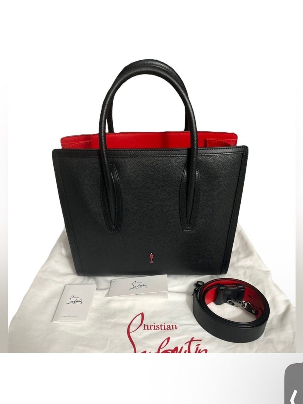 Christian Louboutin Medium Paloma Tote w/Strap - Picture 2 of 5